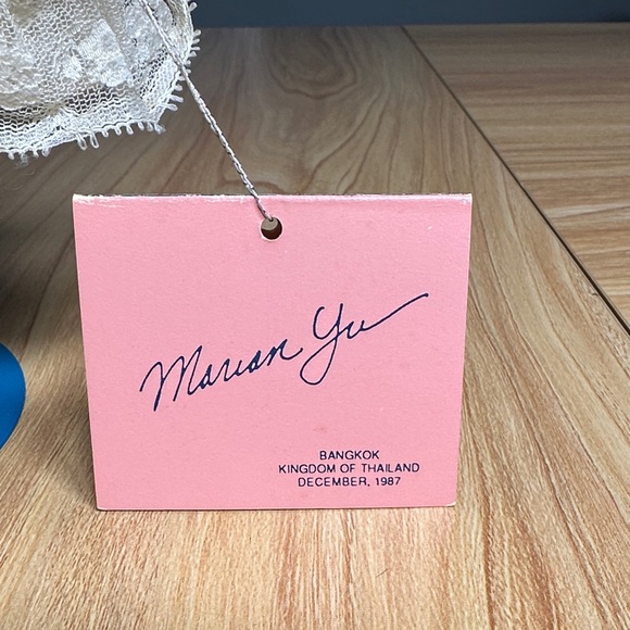 Marian yu design Cream Porcelain Doll with Red Accent - Picture 3 of 9